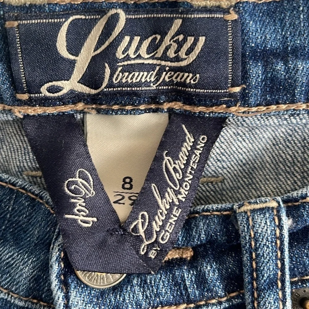 Lucky Brand Summer Sweet N Low Crop Jean Size 29 - Picture 5 of 7